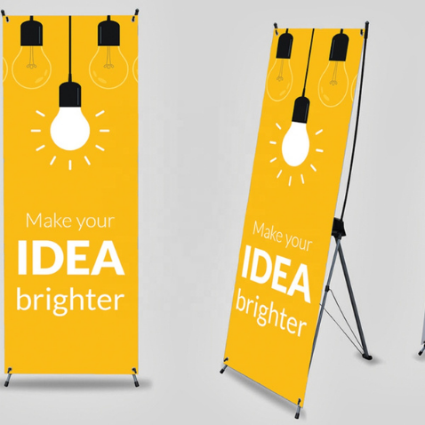 X Banner Stands, X Frame Banner Printing