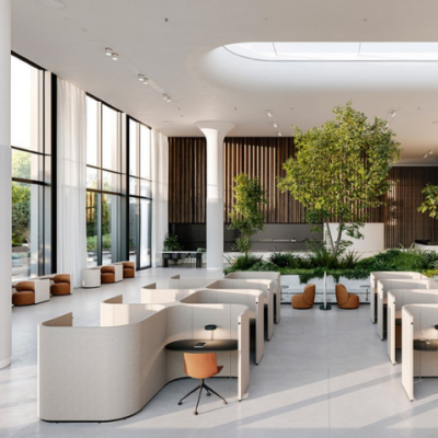 offices interior fit out contractor in sharjah by Jolly Media
