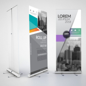 Roll Up Banner Front And Back